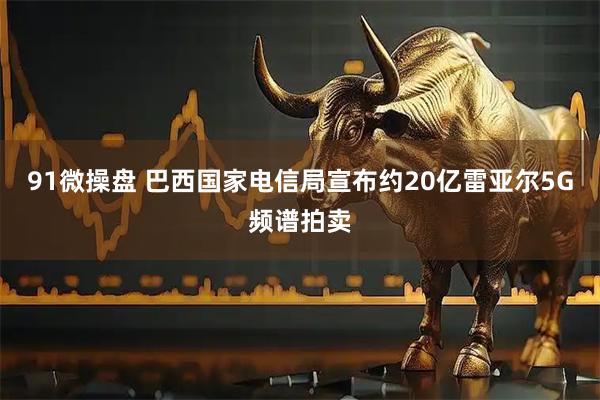 91微操盘 巴西国家电信局宣布约20亿雷亚尔5G频谱拍卖